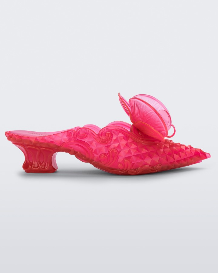 Zapato De Salón Melissa Flor Rosa Chic