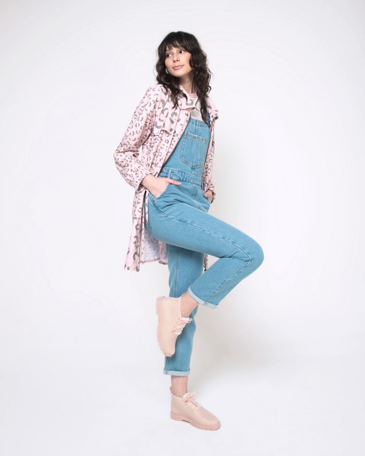 Bota Esponjosa Melisa Rosa Ultra Comodidad y Estilo