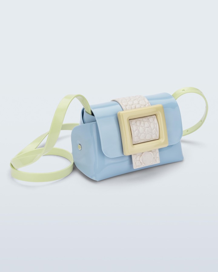 Bandolera Mini Viktor & Rolf Azul Estilo Elegante