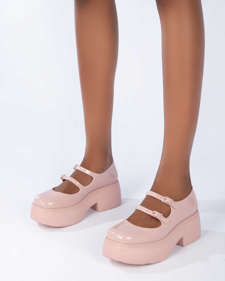Melissa Rosa Farah Sandalias Elegantes Rosa para Mujer